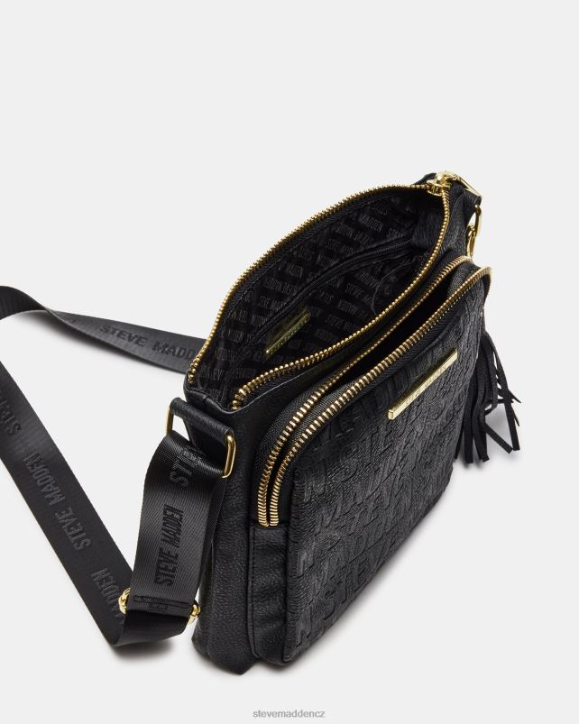 Taška Černá LR2BN355 unisex Steve Madden logo crossbody