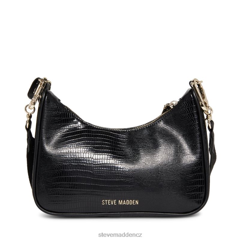 Taška Černá LR2BN409 unisex Steve Madden bvitální ještěrka