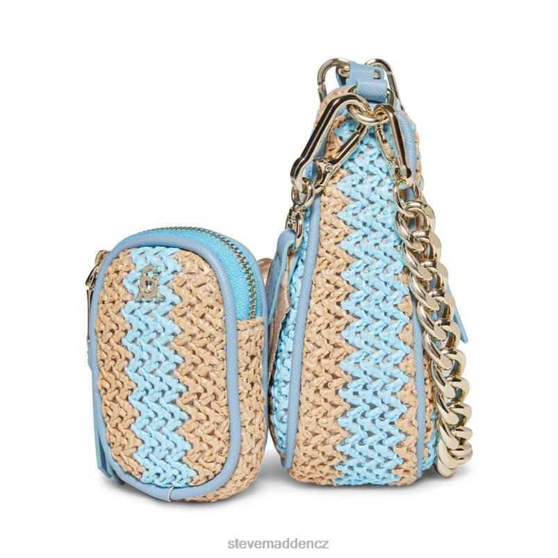 Taška modrá multi LR2BN384 unisex Steve Madden bvitální rafie