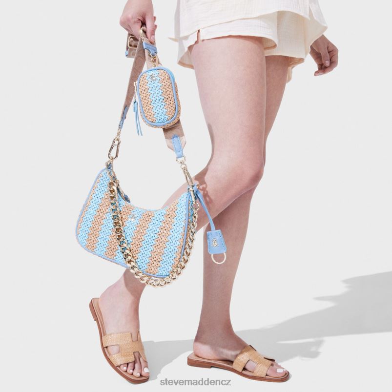 Taška modrá multi LR2BN384 unisex Steve Madden bvitální rafie