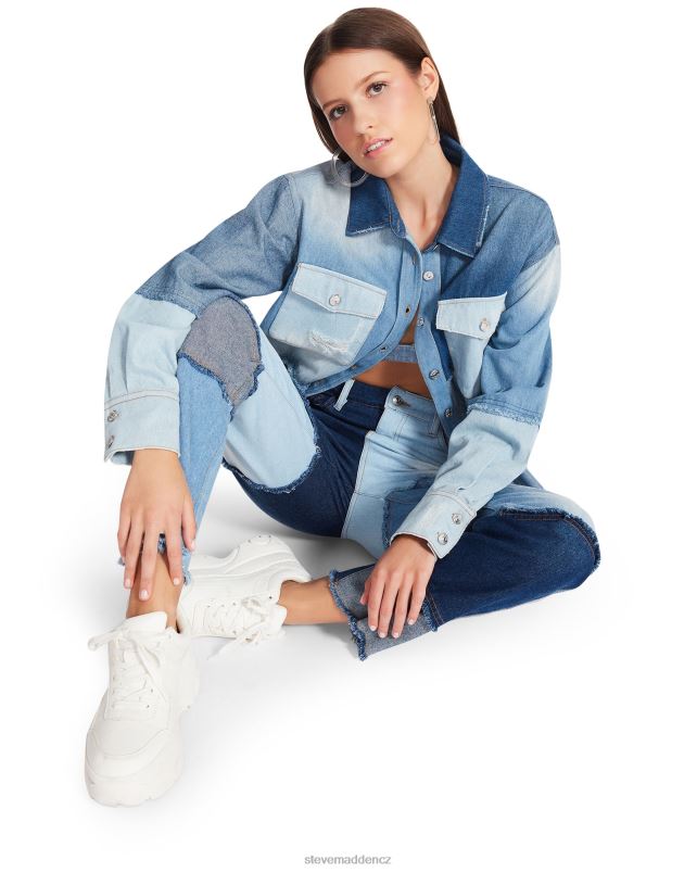 nošení džínová tkanina LR2BN628 ženy Steve Madden kylie shacket