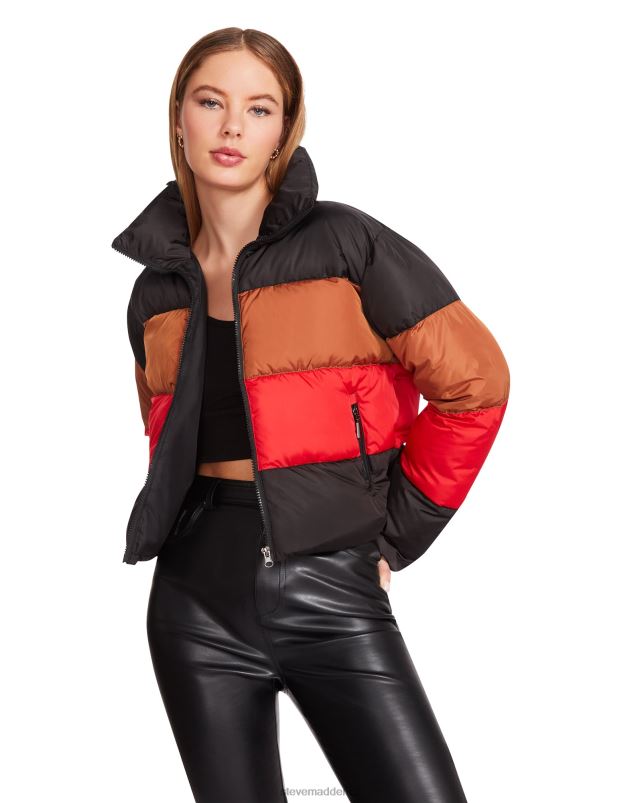nošení Černá LR2BN615 ženy Steve Madden sako s kopretinou