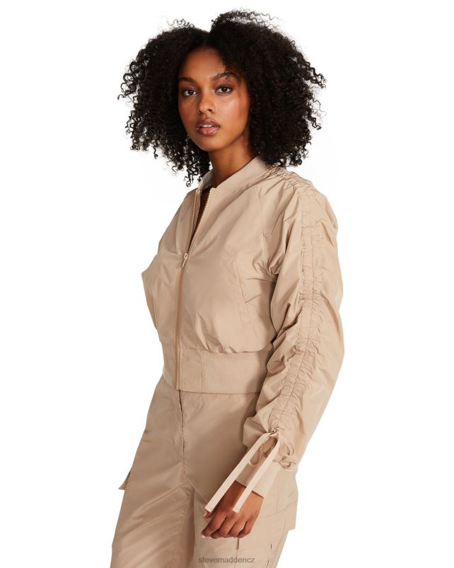 nošení kost/khaki LR2BN586 ženy Steve Madden emory bunda