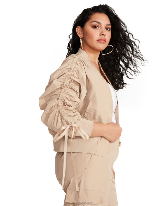 nošení kost/khaki LR2BN586 ženy Steve Madden emory bunda
