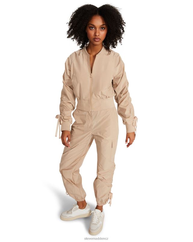 nošení kost/khaki LR2BN586 ženy Steve Madden emory bunda