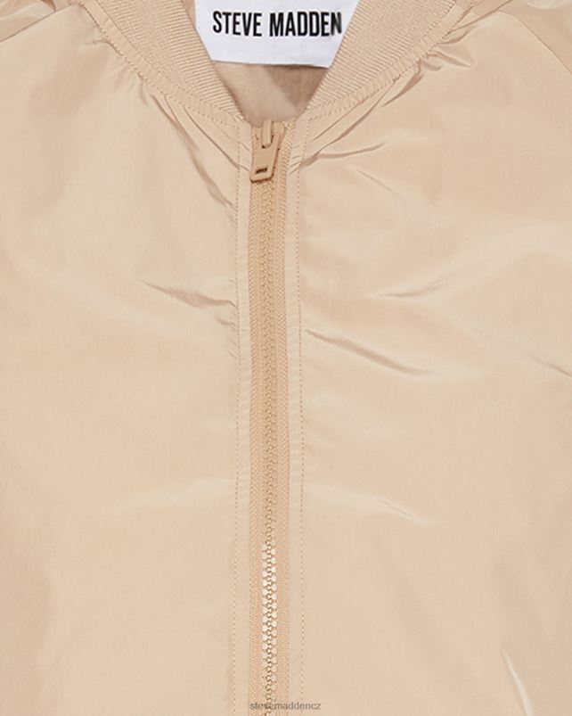 nošení kost/khaki LR2BN586 ženy Steve Madden emory bunda