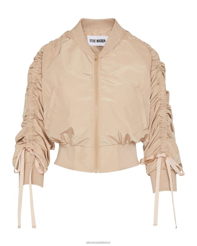 nošení kost/khaki LR2BN586 ženy Steve Madden emory bunda