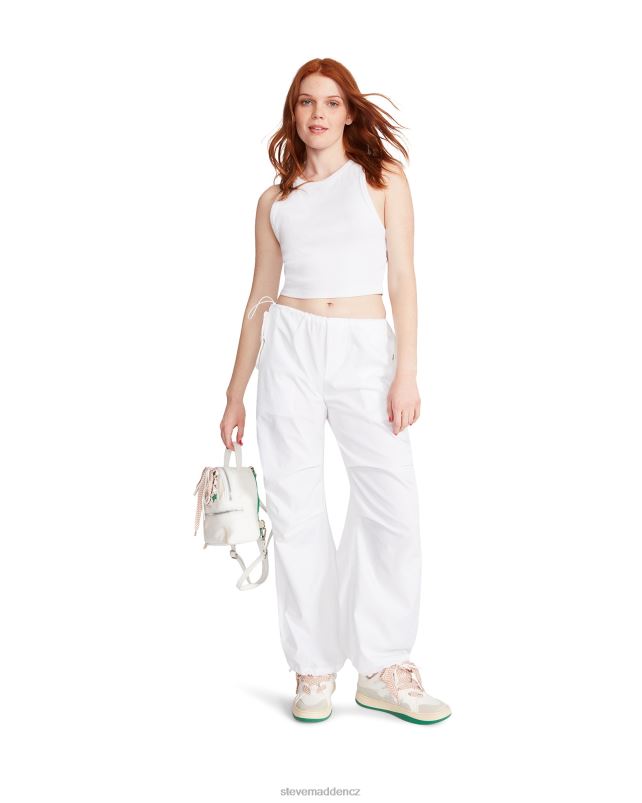 nošení bílý LR2BN660 ženy Steve Madden pia padákové kalhoty