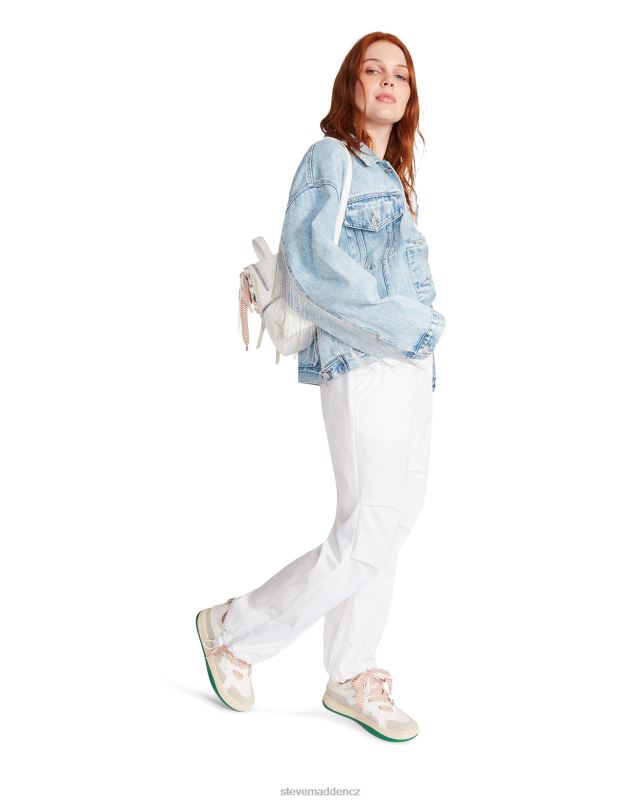 nošení bílý LR2BN660 ženy Steve Madden pia padákové kalhoty