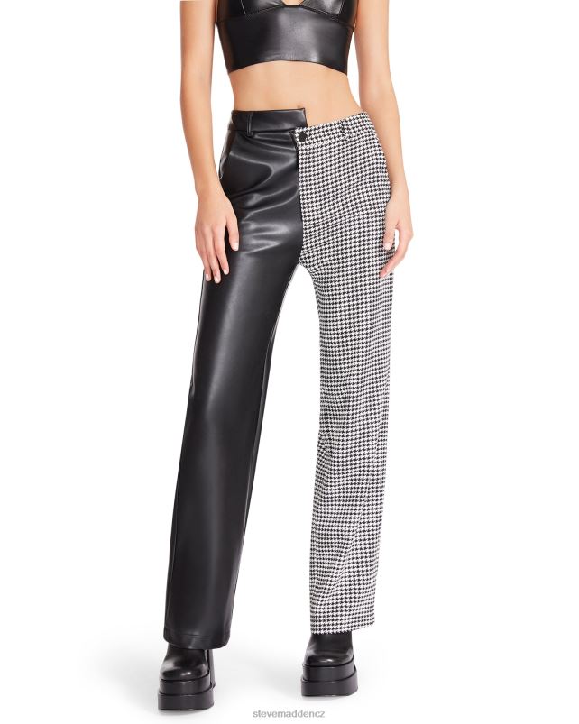 nošení bílý LR2BN685 ženy Steve Madden mackenzie houndstooth kalhoty