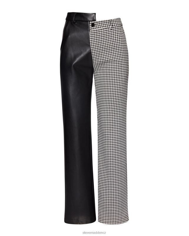 nošení bílý LR2BN685 ženy Steve Madden mackenzie houndstooth kalhoty