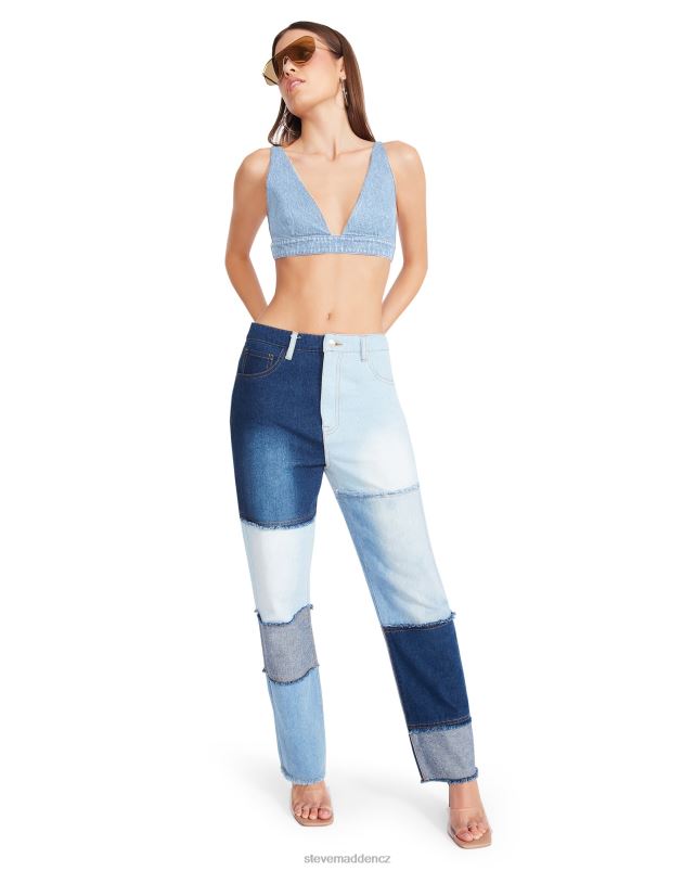 nošení džínová tkanina LR2BN690 ženy Steve Madden kylie kalhoty