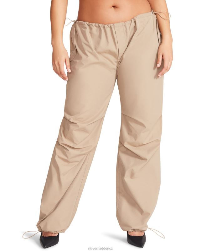 nošení khaki/béžová LR2BN655 ženy Steve Madden pia padákové kalhoty