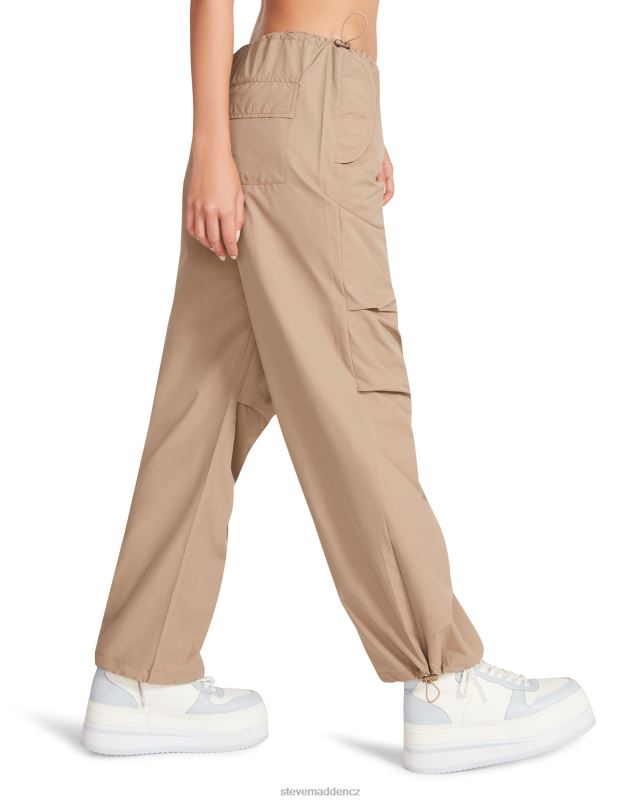 nošení khaki/béžová LR2BN655 ženy Steve Madden pia padákové kalhoty
