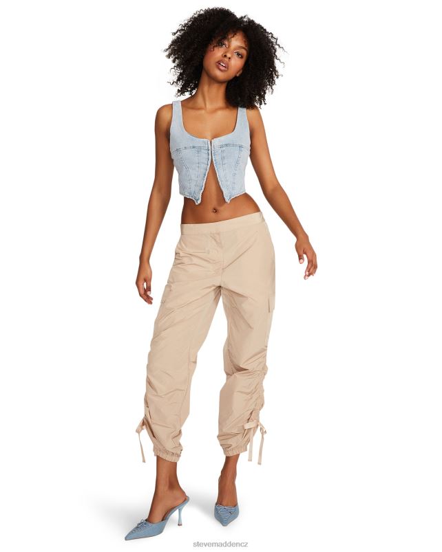nošení kost/khaki LR2BN640 ženy Steve Madden halové kalhoty
