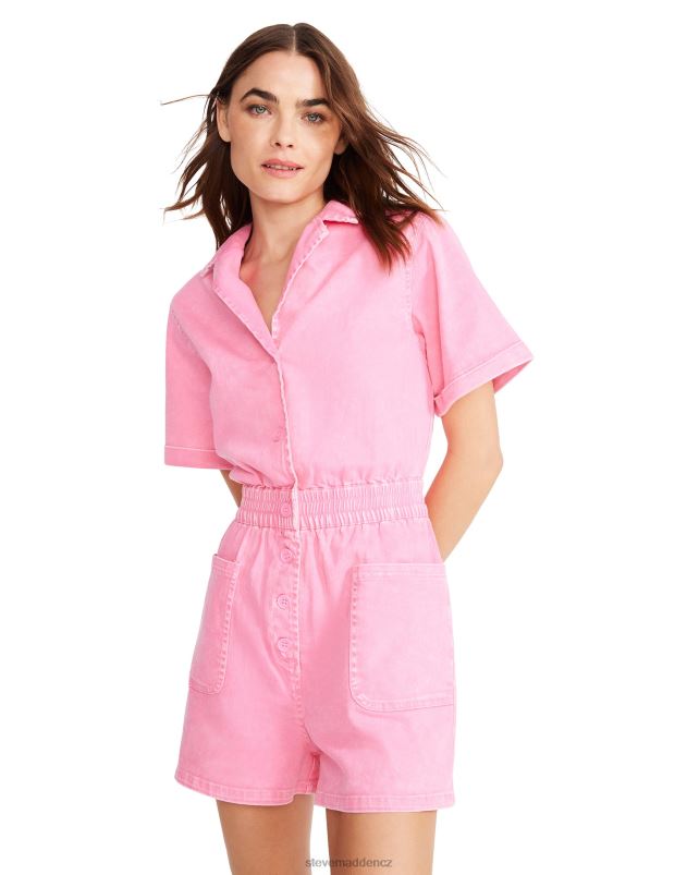 nošení sytě růžová LR2BN700 ženy Steve Madden kaeleigh romper