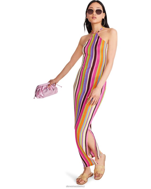 nošení růžové multi LR2BN712 ženy Steve Madden makenna šaty