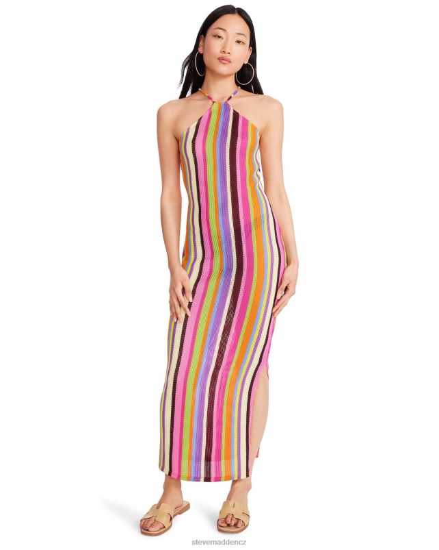 nošení růžové multi LR2BN712 ženy Steve Madden makenna šaty