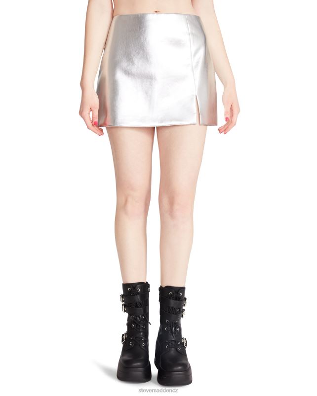 nošení stříbrný LR2BN675 ženy Steve Madden cam skort metalíza