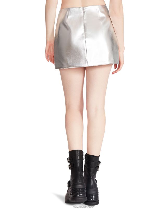 nošení stříbrný LR2BN675 ženy Steve Madden cam skort metalíza