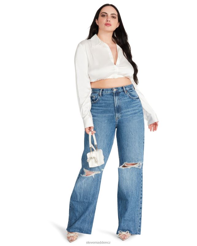 nošení bílý LR2BN784 ženy Steve Madden top cassandra