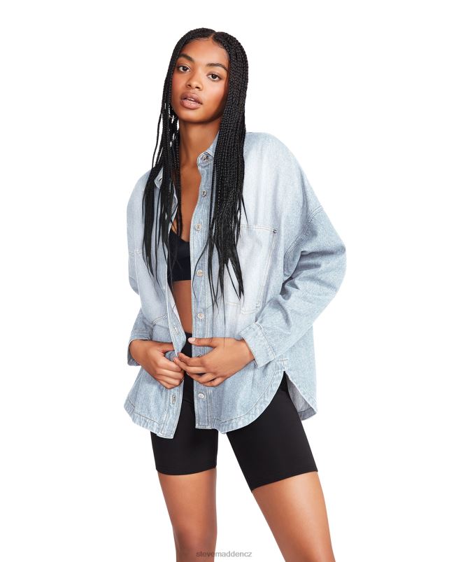 nošení džínová tkanina LR2BN797 ženy Steve Madden cassie top
