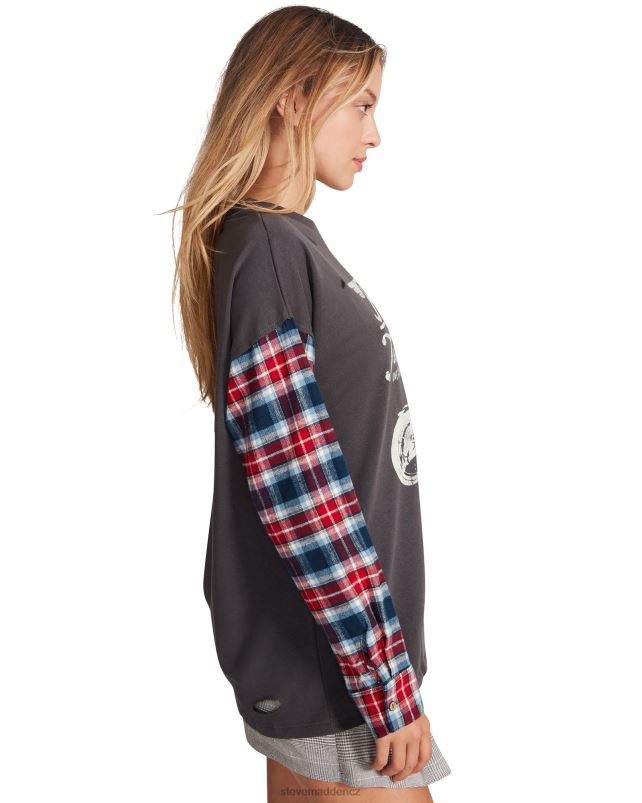 nošení Černá LR2BN769 ženy Steve Madden jámi top