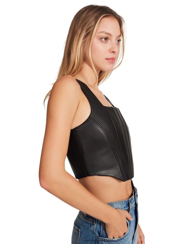 nošení Černá LR2BN772 ženy Steve Madden kimmie korzet