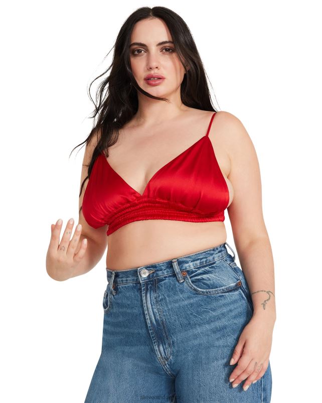 nošení Červené LR2BN774 ženy Steve Madden top pepřová podprsenka