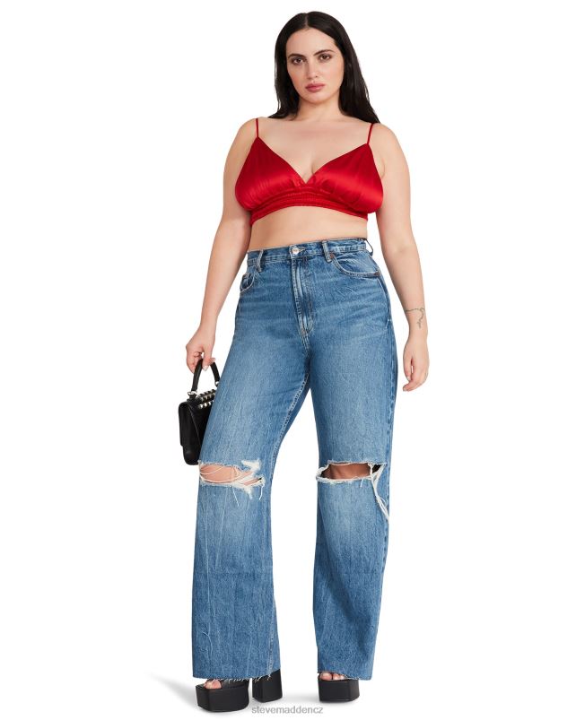 nošení Červené LR2BN774 ženy Steve Madden top pepřová podprsenka