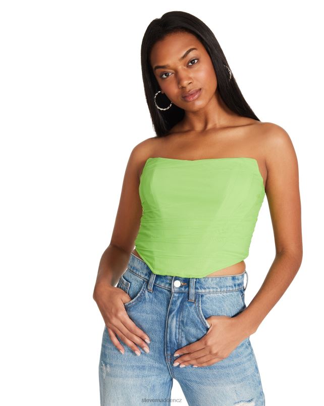 nošení neonově zelená LR2BN781 ženy Steve Madden dahlia top