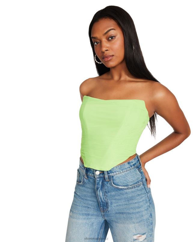 nošení neonově zelená LR2BN781 ženy Steve Madden dahlia top