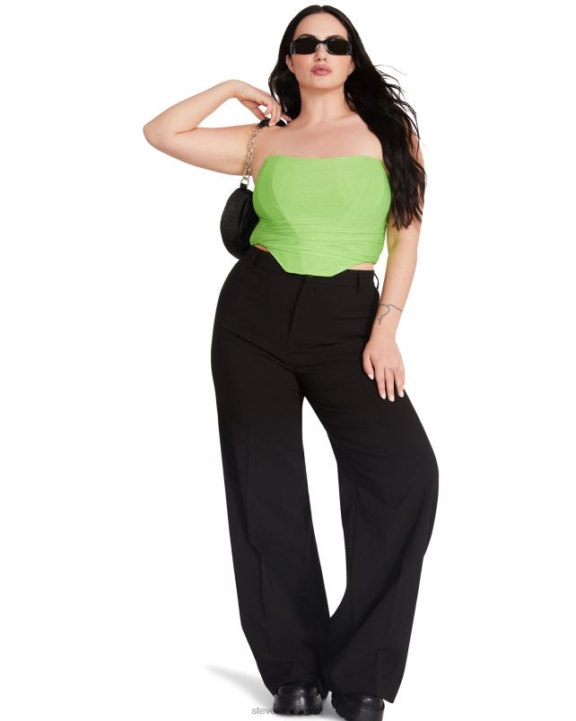 nošení neonově zelená LR2BN781 ženy Steve Madden dahlia top