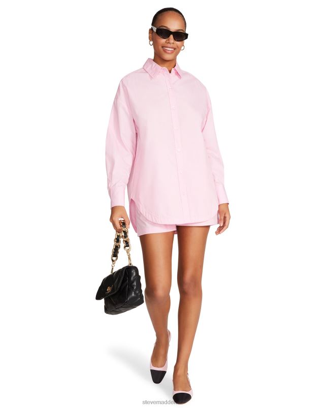 nošení růžový LR2BN744 ženy Steve Madden makový top