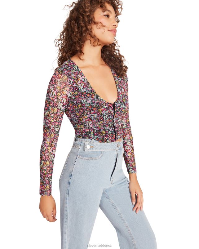 nošení růžový LR2BN791 ženy Steve Madden květinový top luna