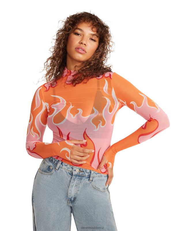nošení růžové multi LR2BN776 ženy Steve Madden top zelda