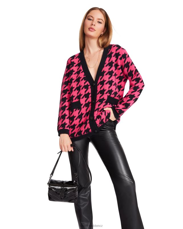 nošení sytě růžová LR2BN789 ženy Steve Madden marina cardigan