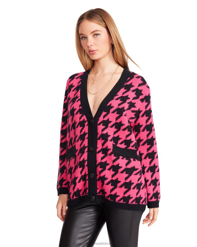 nošení sytě růžová LR2BN789 ženy Steve Madden marina cardigan