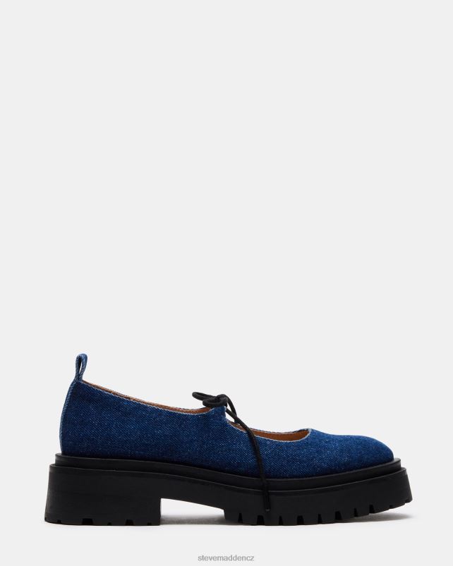 obuv džínová tkanina LR2BN524 ženy Steve Madden přistát na
