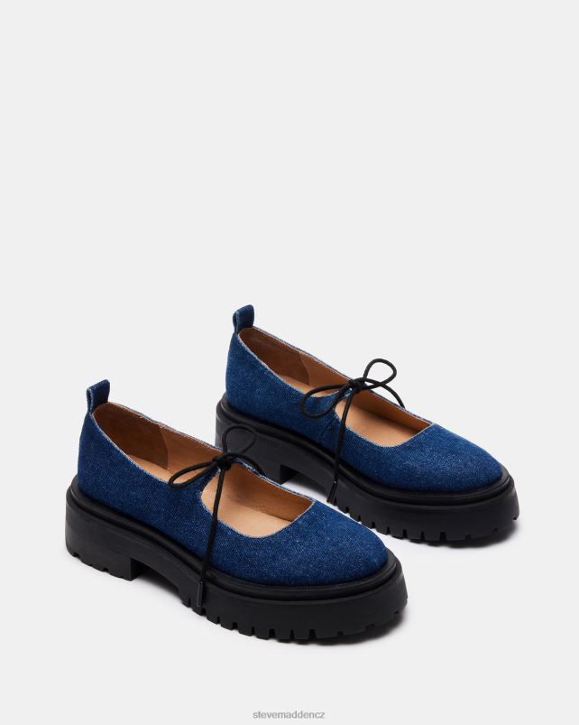 obuv džínová tkanina LR2BN524 ženy Steve Madden přistát na