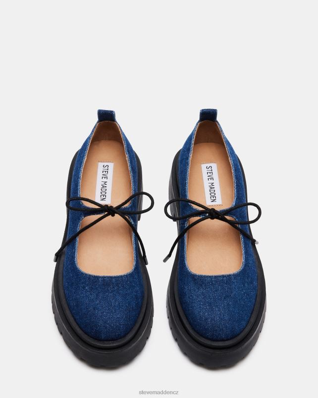 obuv džínová tkanina LR2BN524 ženy Steve Madden přistát na
