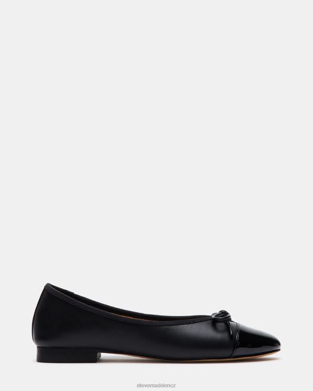 obuv Černá kůže LR2BN503 ženy Steve Madden ellison