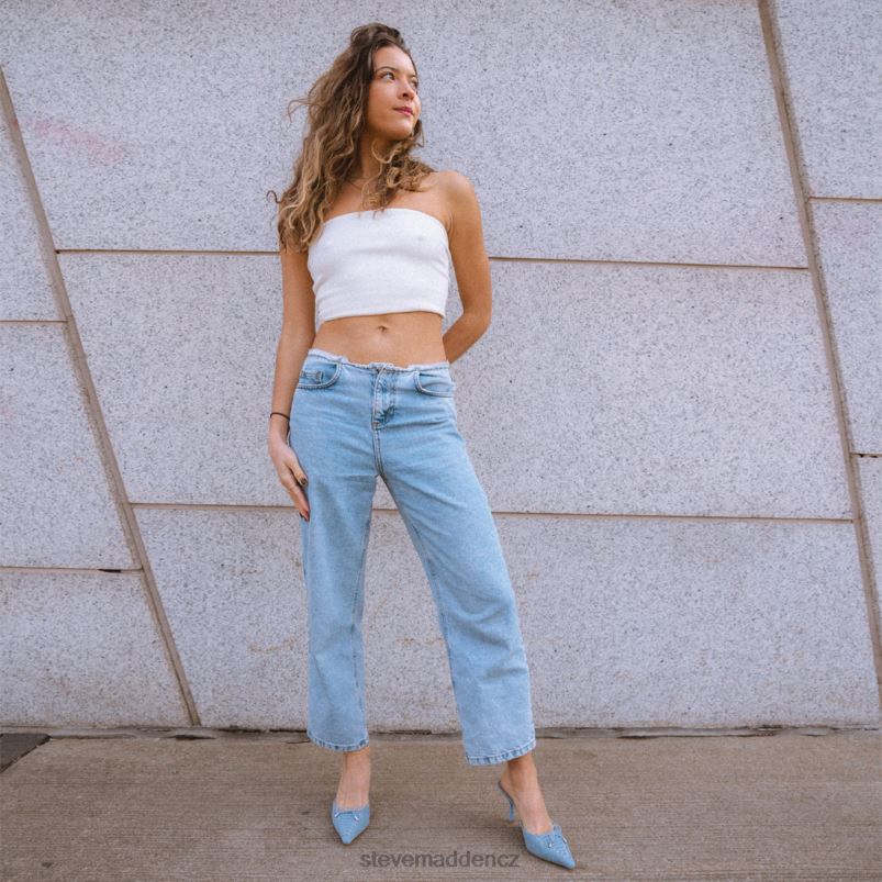 obuv džínová tkanina LR2BN516 ženy Steve Madden brianne
