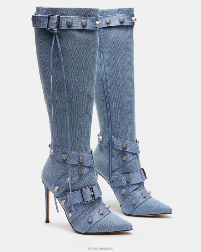 obuv džínová tkanina LR2BN518 ženy Steve Madden Fink