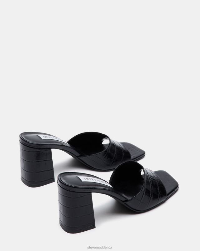 obuv černý krokodýl LR2BN527 ženy Steve Madden alaya