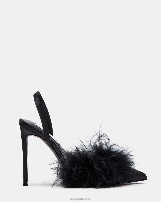 obuv černý satén LR2BN538 ženy Steve Madden alexis