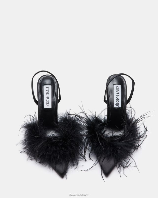 obuv černý satén LR2BN538 ženy Steve Madden alexis