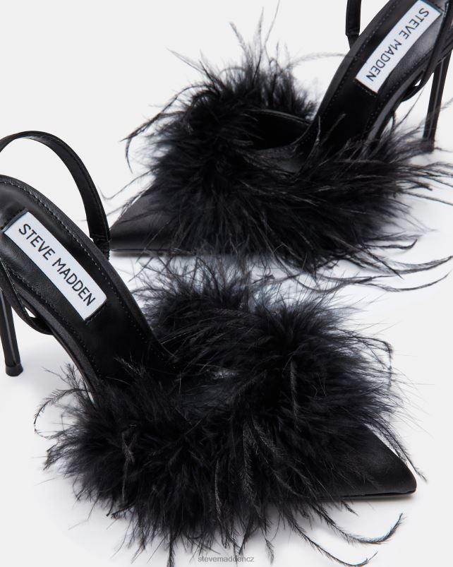 obuv černý satén LR2BN538 ženy Steve Madden alexis