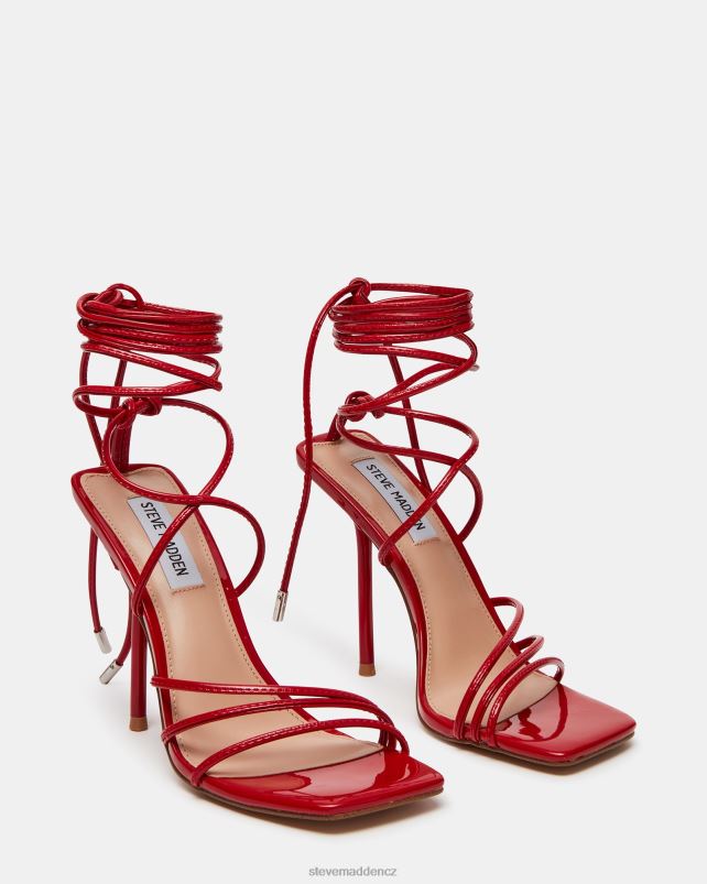 obuv červený patent LR2BN506 ženy Steve Madden Evita