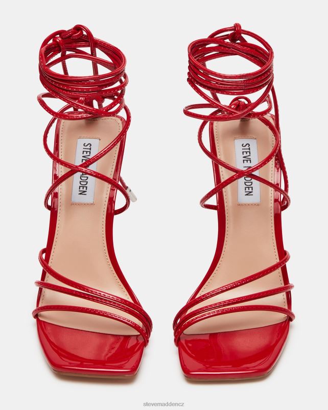 obuv červený patent LR2BN506 ženy Steve Madden Evita